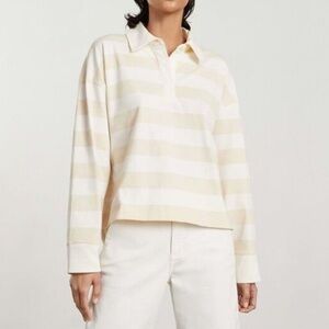 Everlane Striped Rugby Shirt Top Small